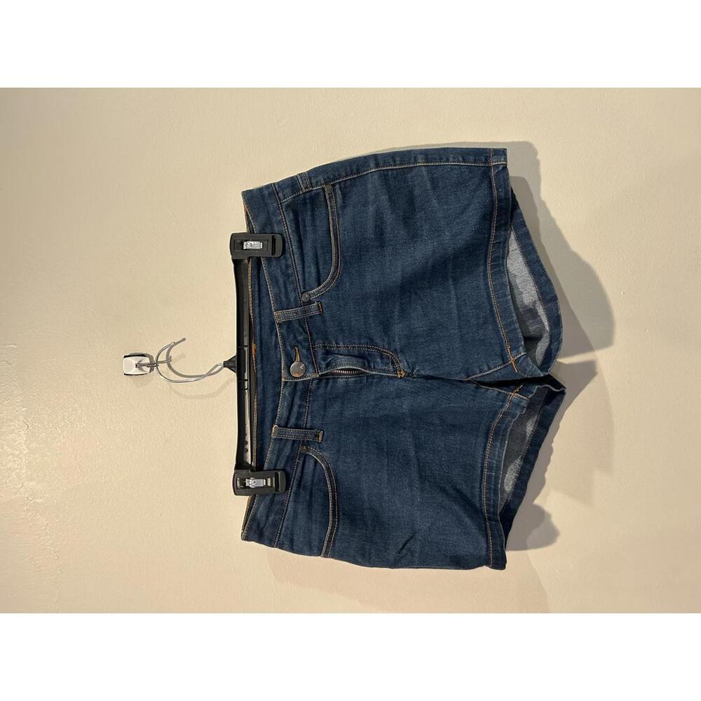 Faded Glory Women’s Denim Shorts Size 6 Blue Casual Mid-Rise